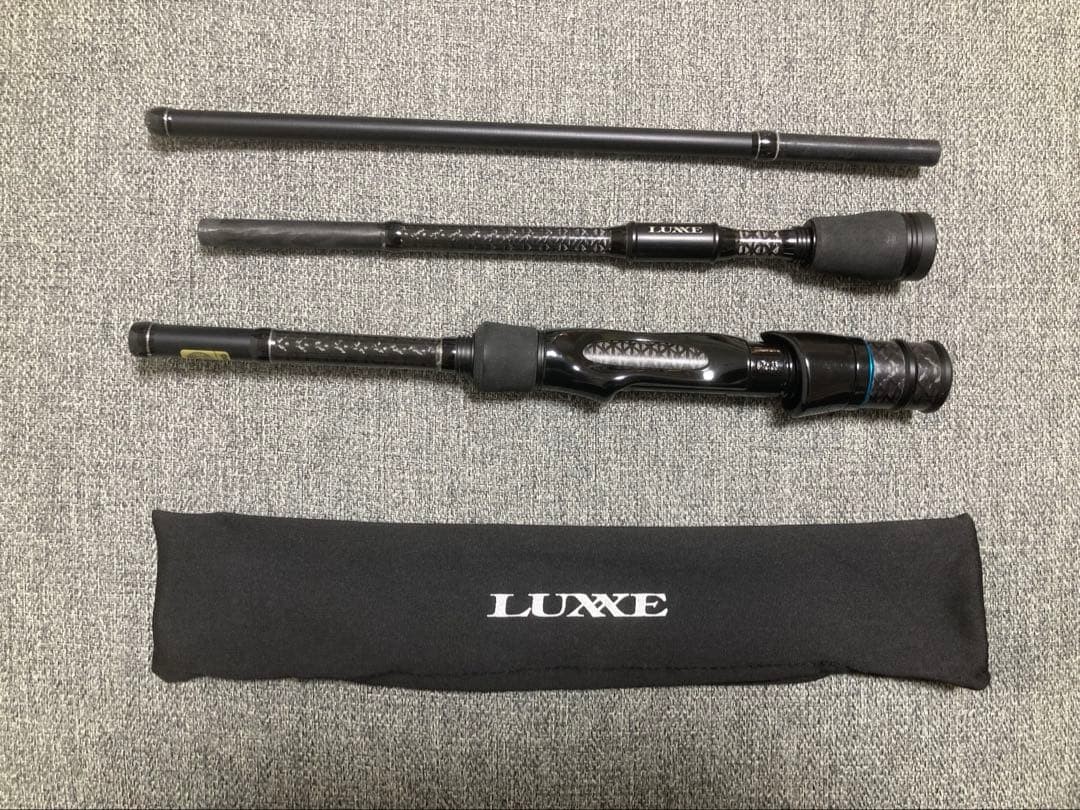Gamakatsu Rakuze Pack Style A4 S66ML Spin Multi-Piece Fishing Rod Used