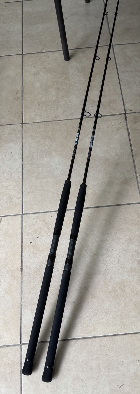 Lot Of 2 St. Croix Mojo Jig Spinning Rods 6’6 Medium-Heavy 50-100 (MJJS66MHMF)