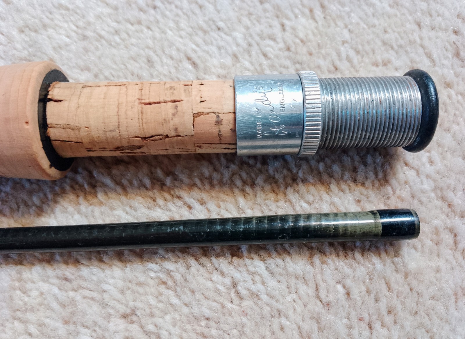 Hardy Marquis 9½ ft Trout Fly Fishing Rod #7 + Bag Scarce!