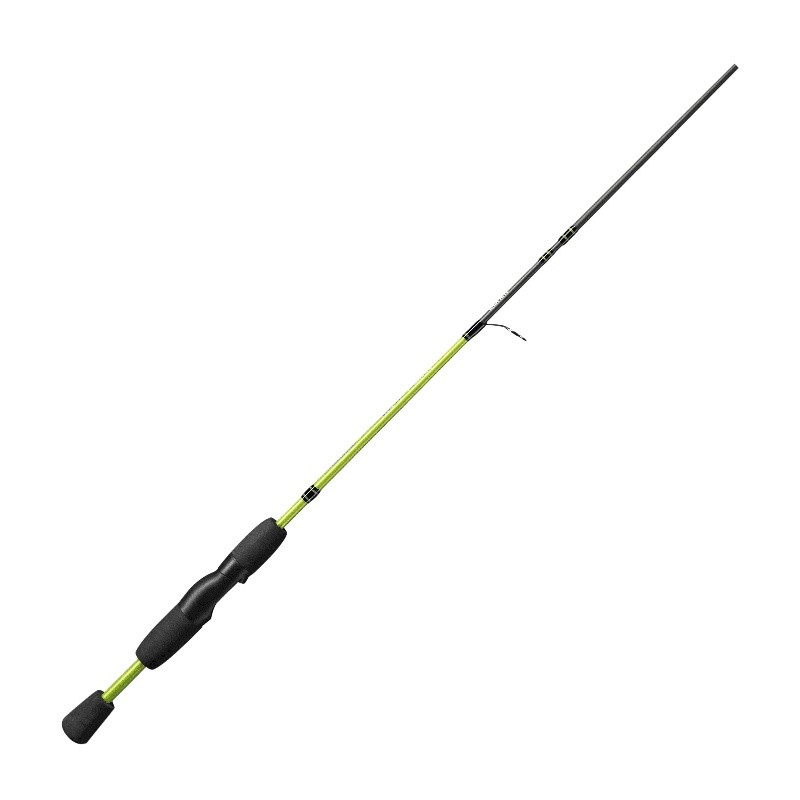 Crappie Thunder 66in Fiberglass Spin Rod Medium Power Comfort Grip Durable New