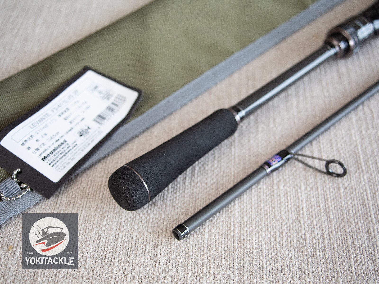 Megabass LEVANTE JP F3-611LVS 2P Spinning Rod Shipping from JAPAN