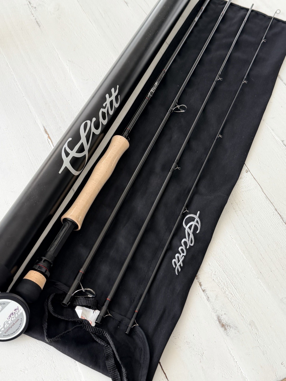 **BEAUTIFUL**🔥SCOTT CENTRIC 7wt. 9’ft~4pc Fly Rod🔥~LEGENDARY~🔥