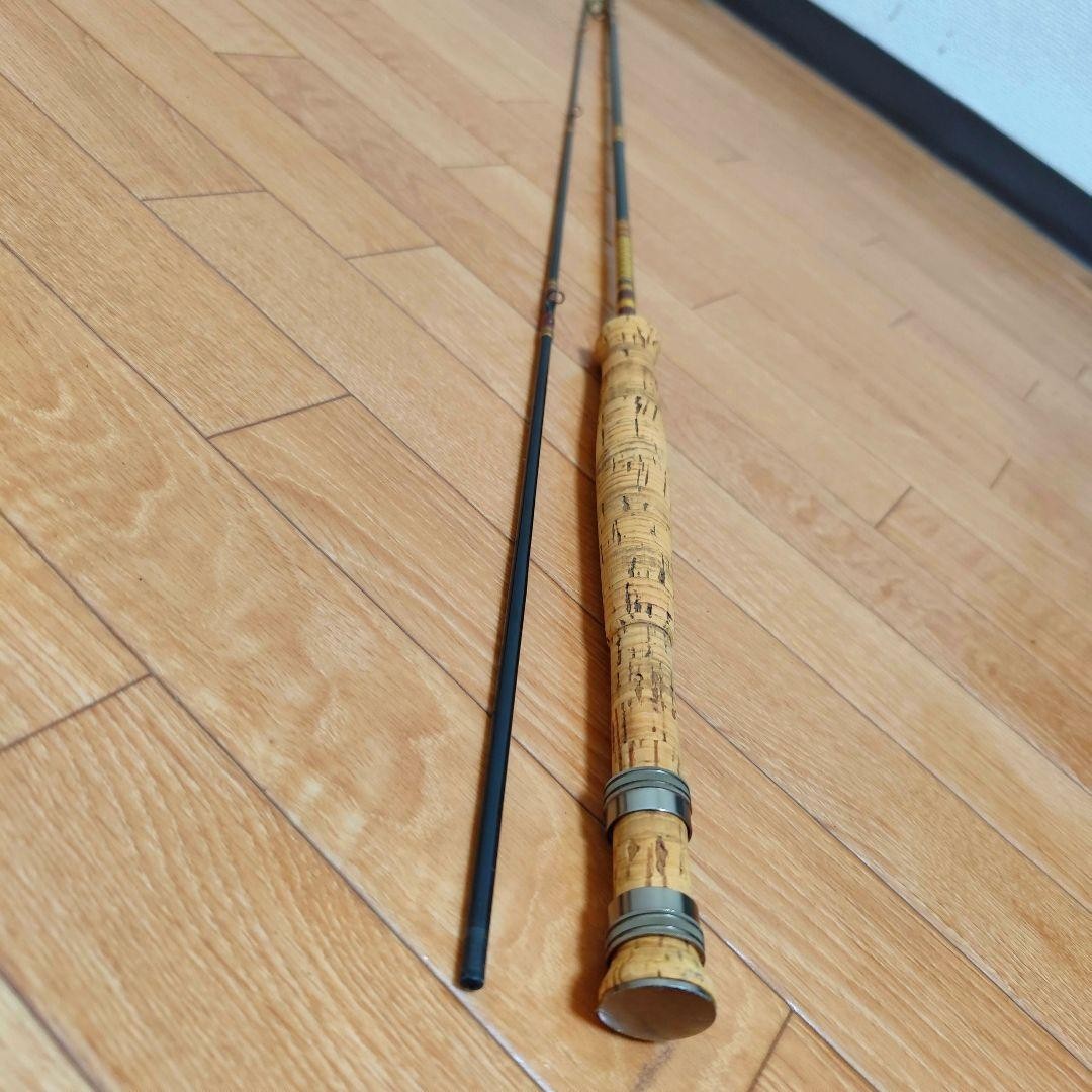 RYOBI Graphite Old Fly Rod 8.5ft 2-Piece AFTMA 5-6 Used
