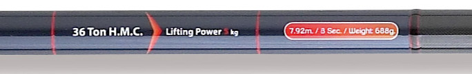 ZUNZUN TITAN POWER Pole Float Fishing Rod 8.00m