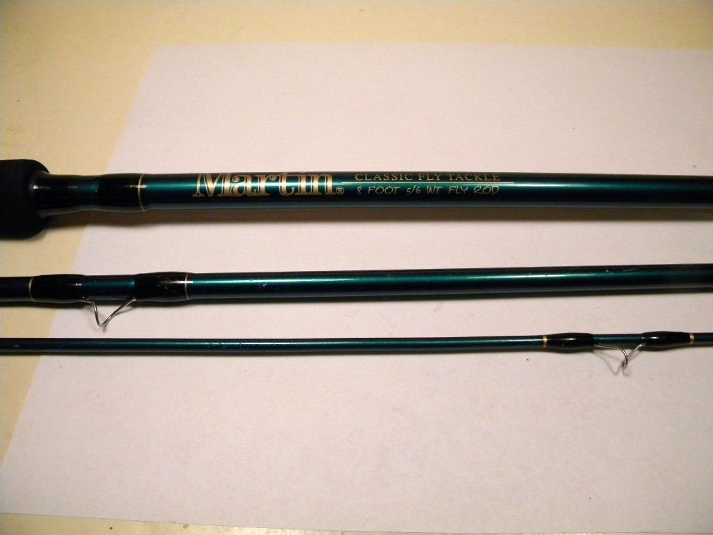 Martin Classic Fly Tackle 5/6 wt 8′ 3 pc fly rod MRT56TK-GWE1