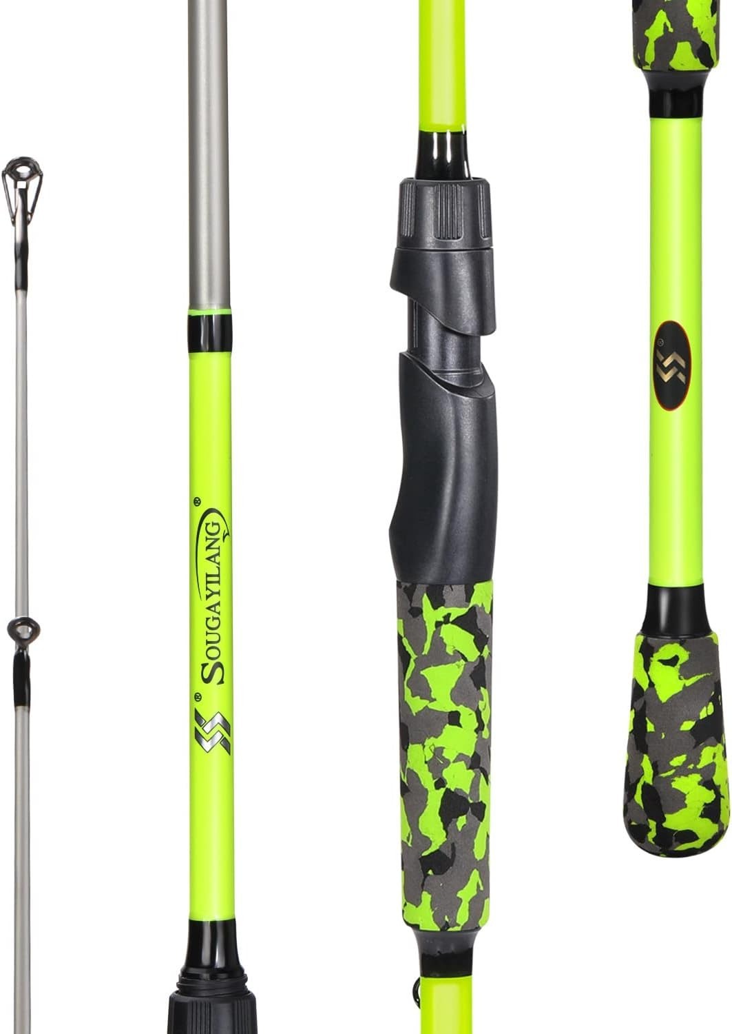 IM7 Graphite Fishing Rod – 2-Piece Casting & Spinning Medium/Medium Heavy Power
