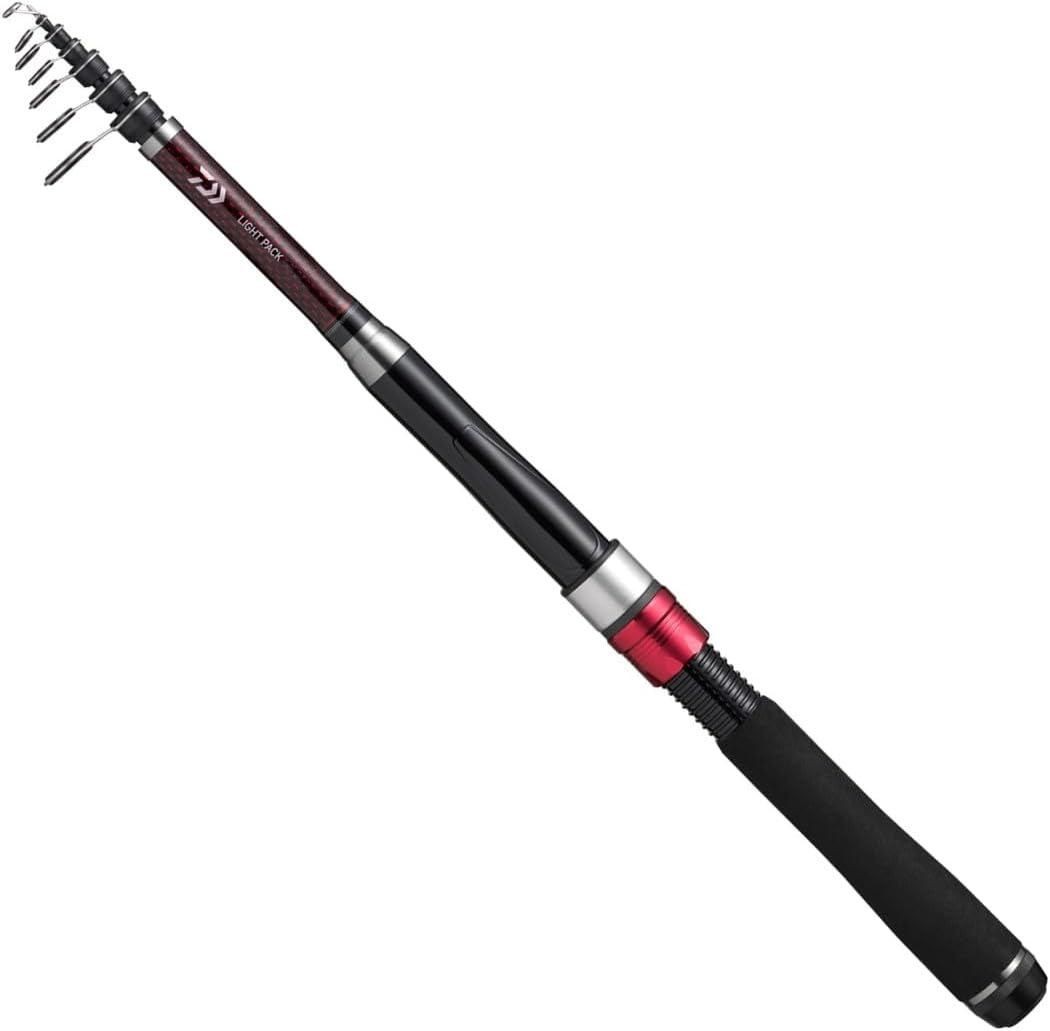 Daiwa Liberty Club Light Pack 20-180K 6-Section Compact Fishing Rod, 15-25g