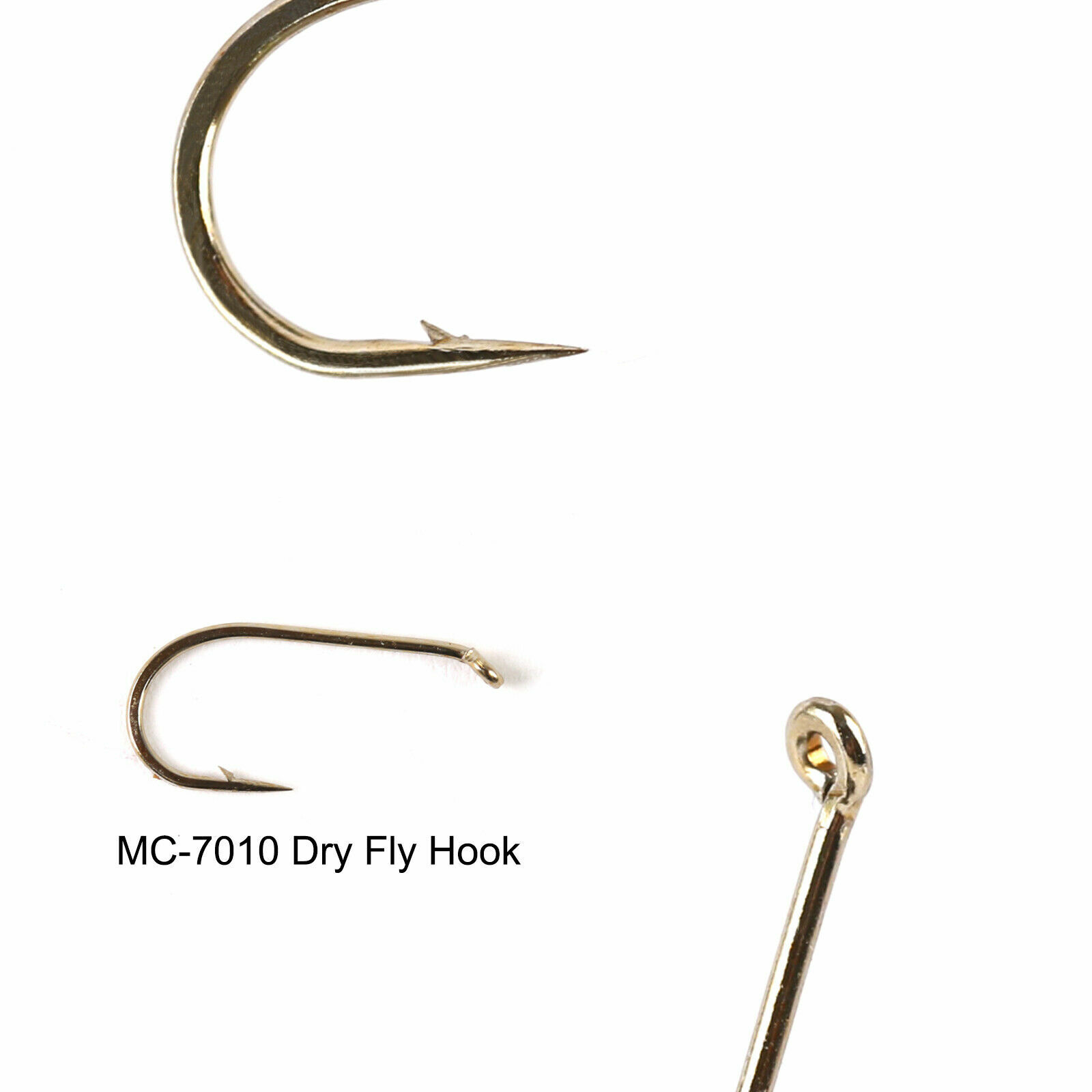 100pcs Fly Tying Hooks Dry&Wet&Nymph&Streamer&Shrimp Hooks 4# – 22#