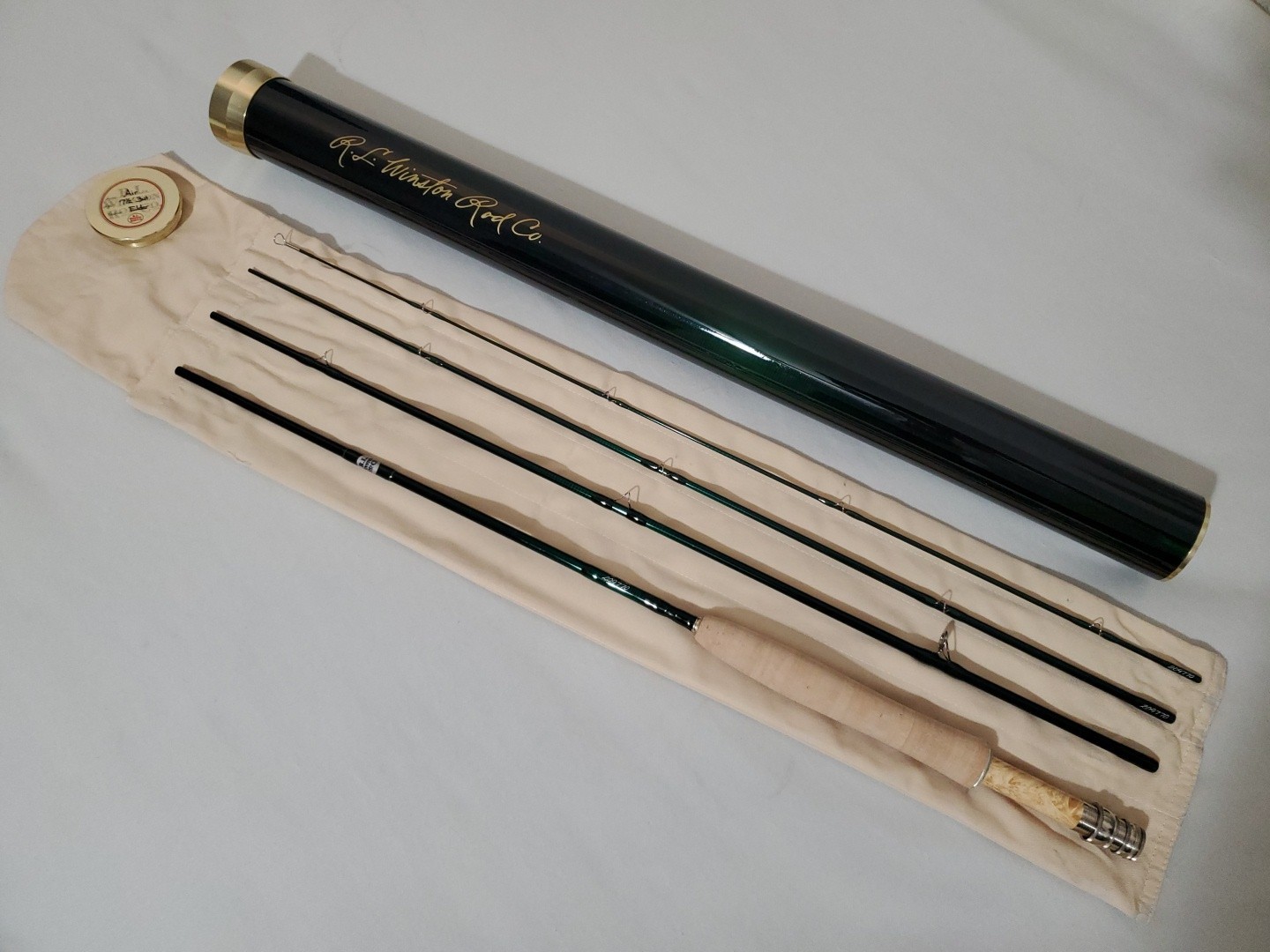 RL WINSTON AIR 3wt. 7 1/2 ft, 4pc, Elder Fly Fishing Rod