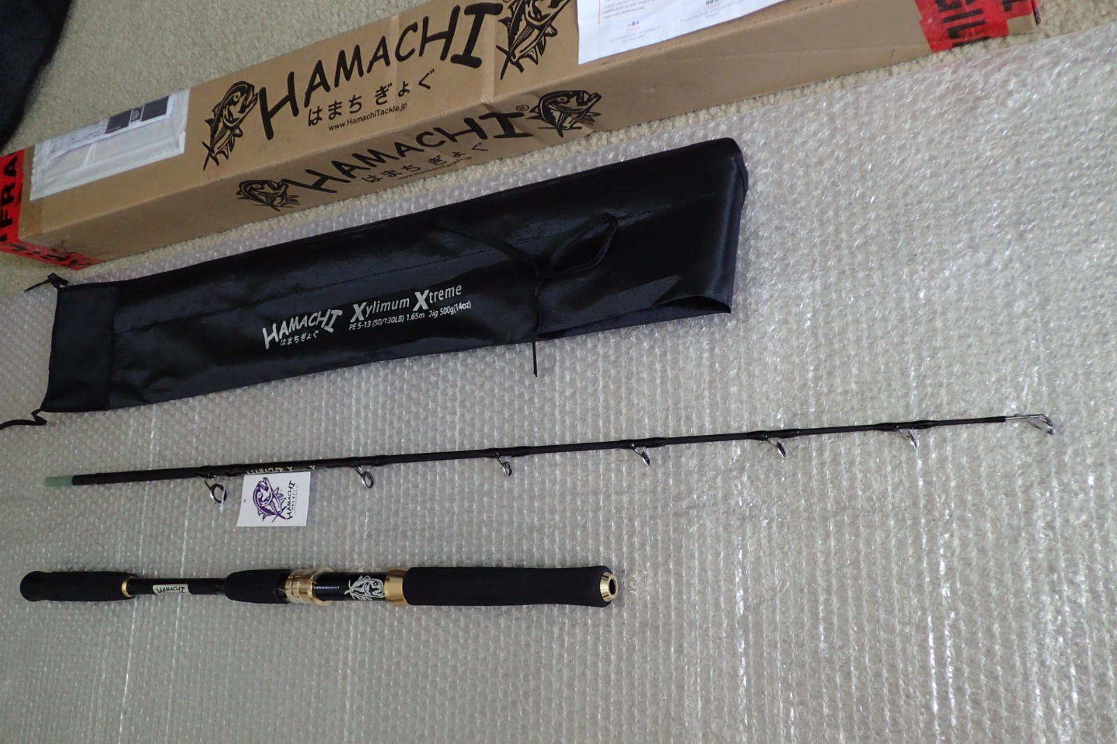 Hamachi Nano Jig Xtreme PE 5-13 50 – 130lb Japan fishing rod cast O/H