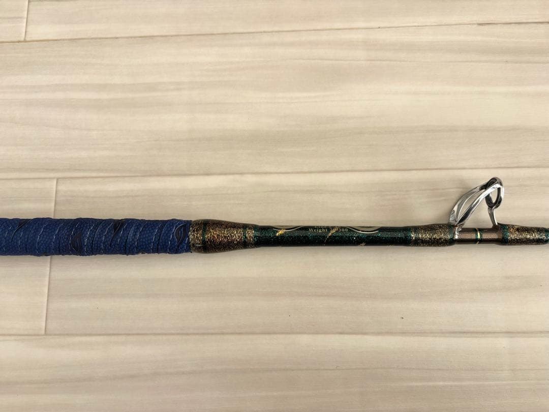 Tsuyoshi Magic Bite SR16 Fishing Rod Blue-Green Used, Light Wear