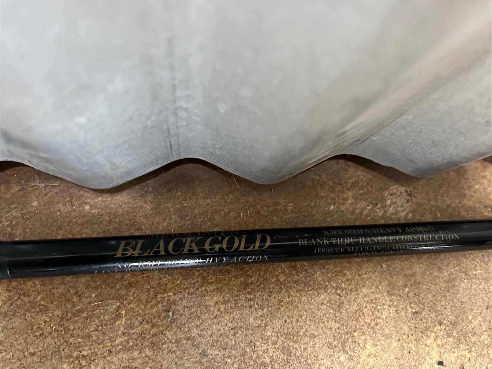 MEGMASTER SURF ROD BLACKGOLD KMS 601H 6′ 20-50lbs Lure Free Shipping!!!