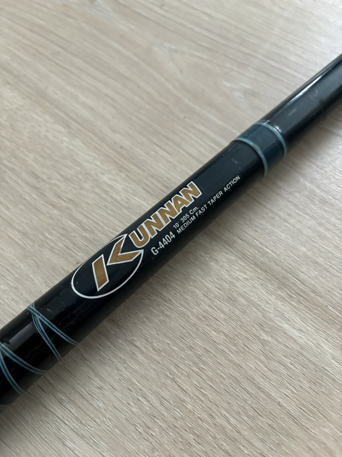 NEW Kunnan Model G-4404 Fishing Rod 10″ 305cm Medium Fast Taper Action NOS RARE