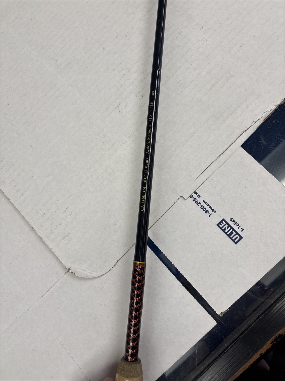 Ugly Stik Lite Graphite Shakespeare CA 1160-1M 6’0 Rod NOS