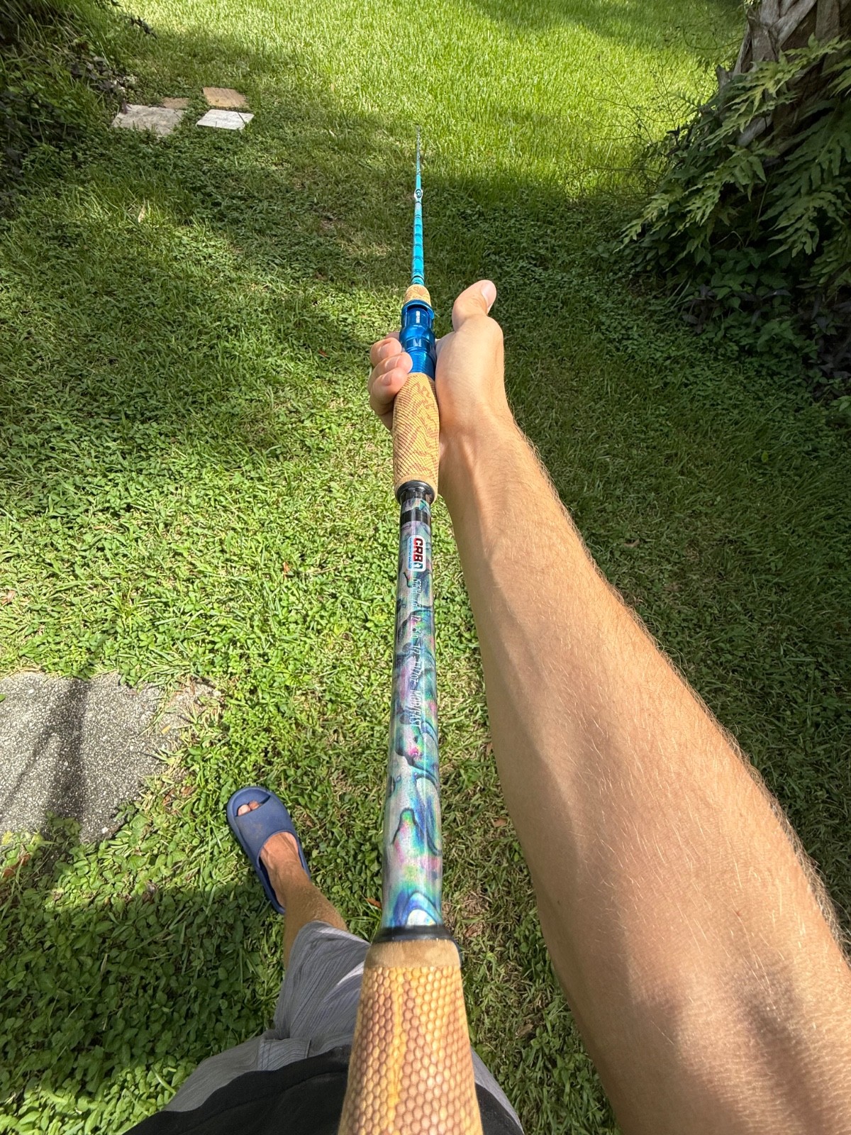 Customizable Blue Stick 12-25lb Casting & Spinning Rods