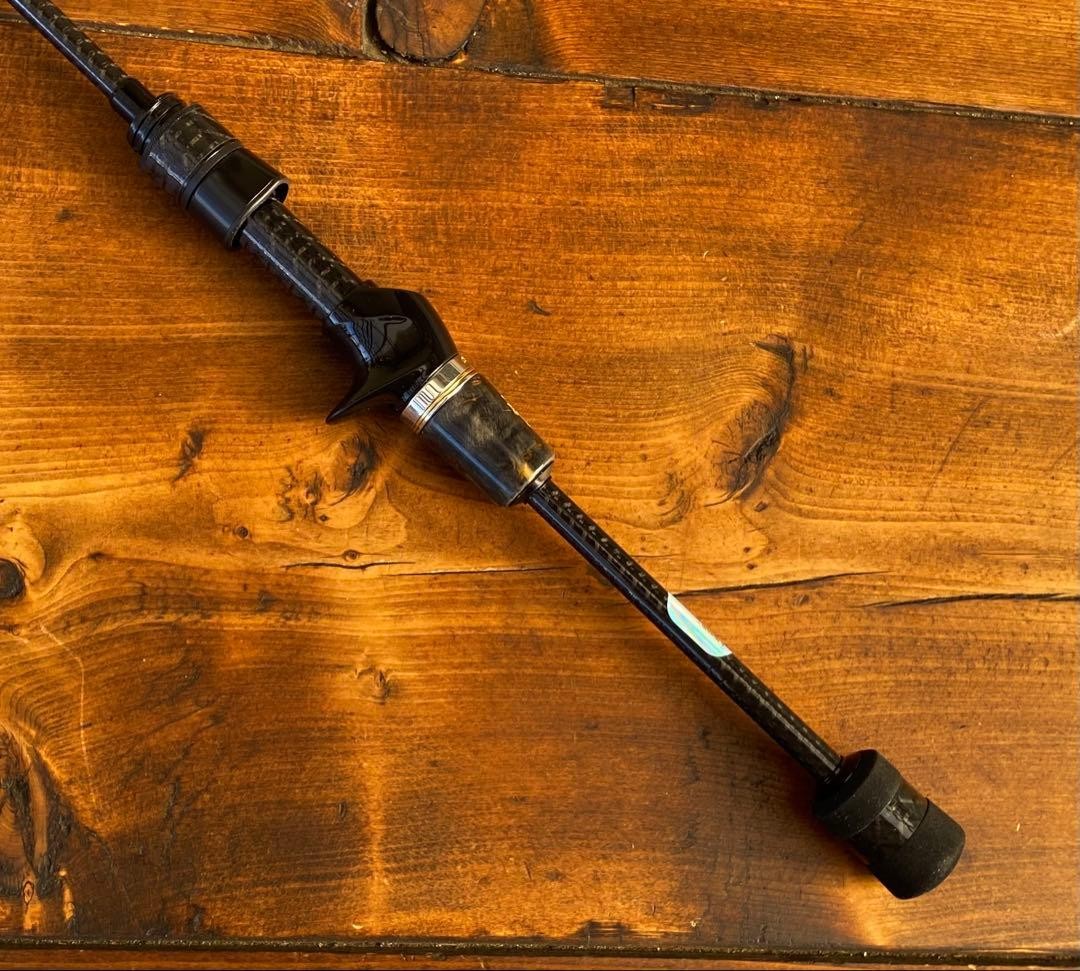 Bass Fishing Set 6ft Carbon Bait Rod Finesse Reel Used
