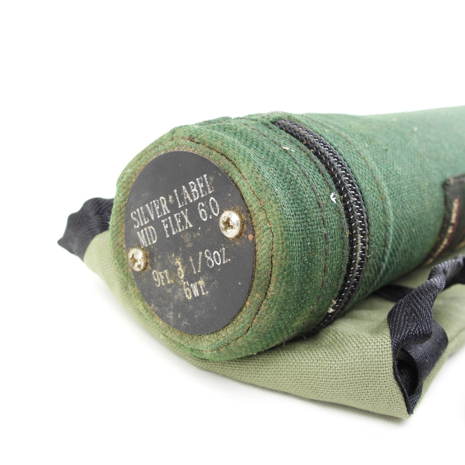 Orvis Silver Label Mid-Flex 6.0 Fly Rod. PM-10. 9’. 6wt. W/ Tube & Sock.