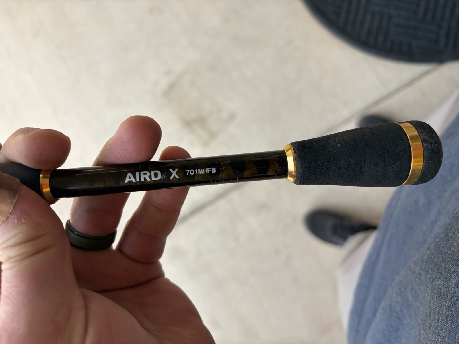 Daiwa AIRD X 701 MHFB Casting Rod. Nice