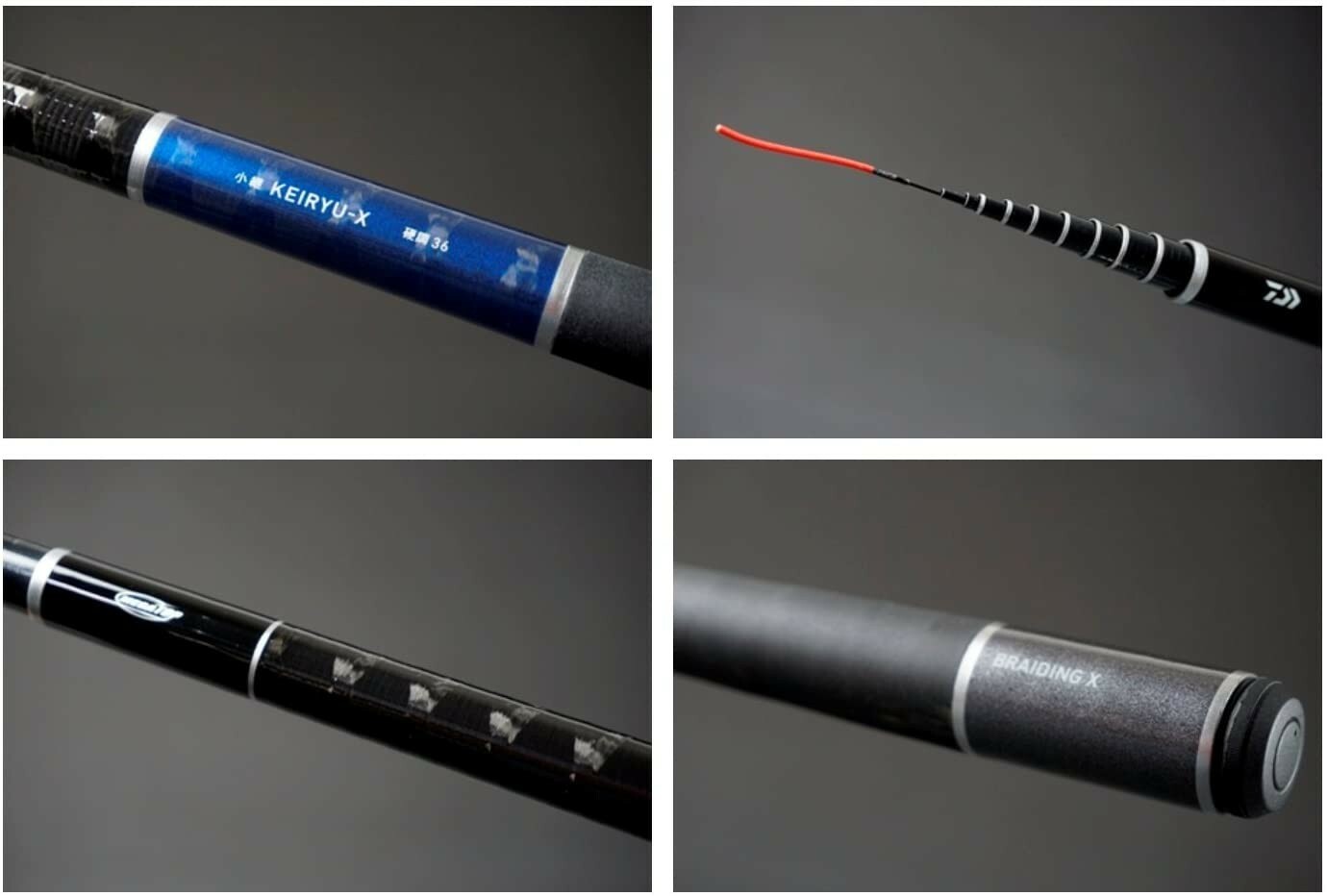 Daiwa Keiryu-X Koucho 36 Telescopic Rod Fishing Pole Canne TENKARA