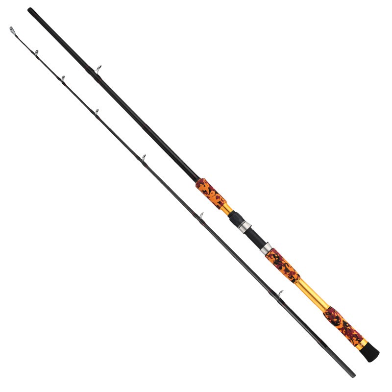 CHIXI Casting Rod 7’5″10-30lb XH Saltwater Spinning Fishing Rod Bass Rod 2 Part