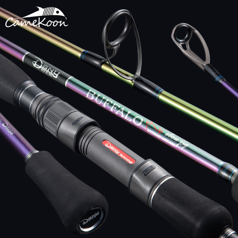 CAMEKOON M ML Power Saltwater Boat Ultralight High Carbon Slow Pitch Jigging Rod