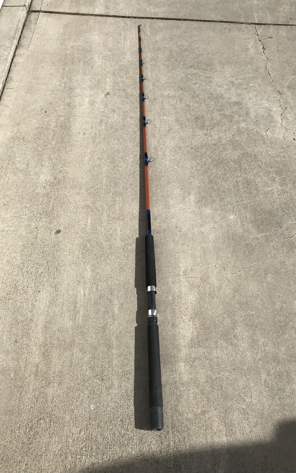CALIFORNIAN Built by PENN 7’ CA870C 1-pc Trolling Mooching Fishing Rod -MINT!