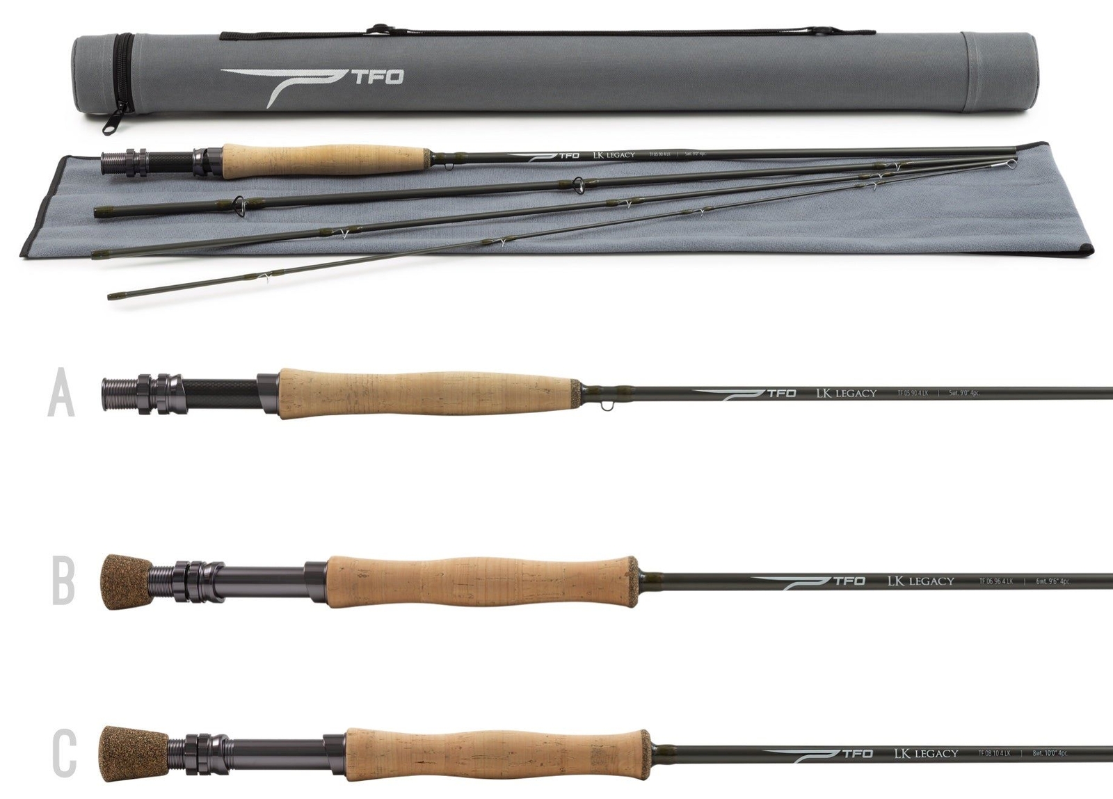 TFO LK Legacy 6wt 9’6″ Fly Rod – Lifetime Warranty – FREE SHIPPING