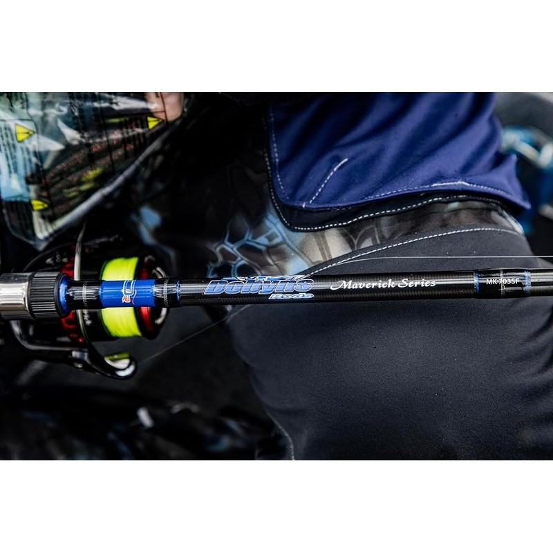 Mag Heavy Action Fishing Rod 73in 12-25lb Line Weight Frogging Cast Rod New