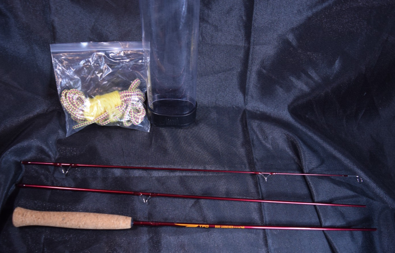 Temple Fork Outfitters TFO Bug Launcher 3 Piece Rod 5 FT