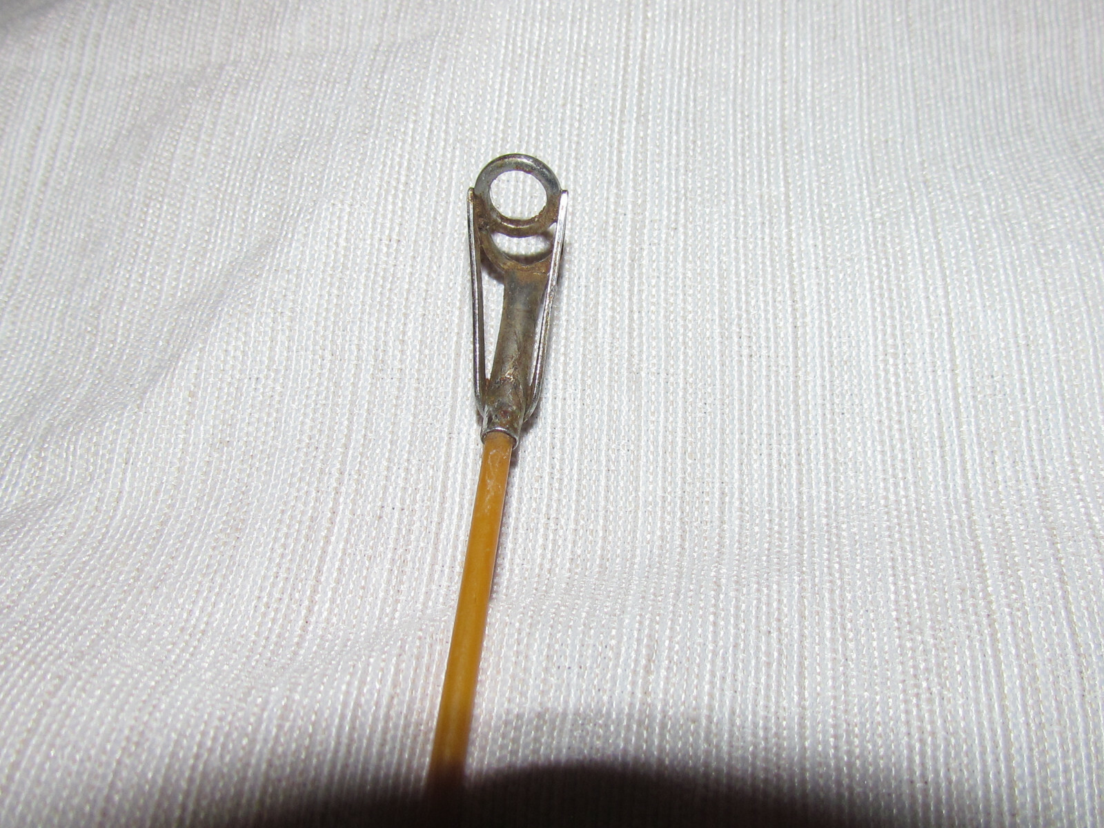 The ANGLER Rod Casting Fiberglass 6ft Pole 2Pc Cork Handle /USA Made/ Vintage GC