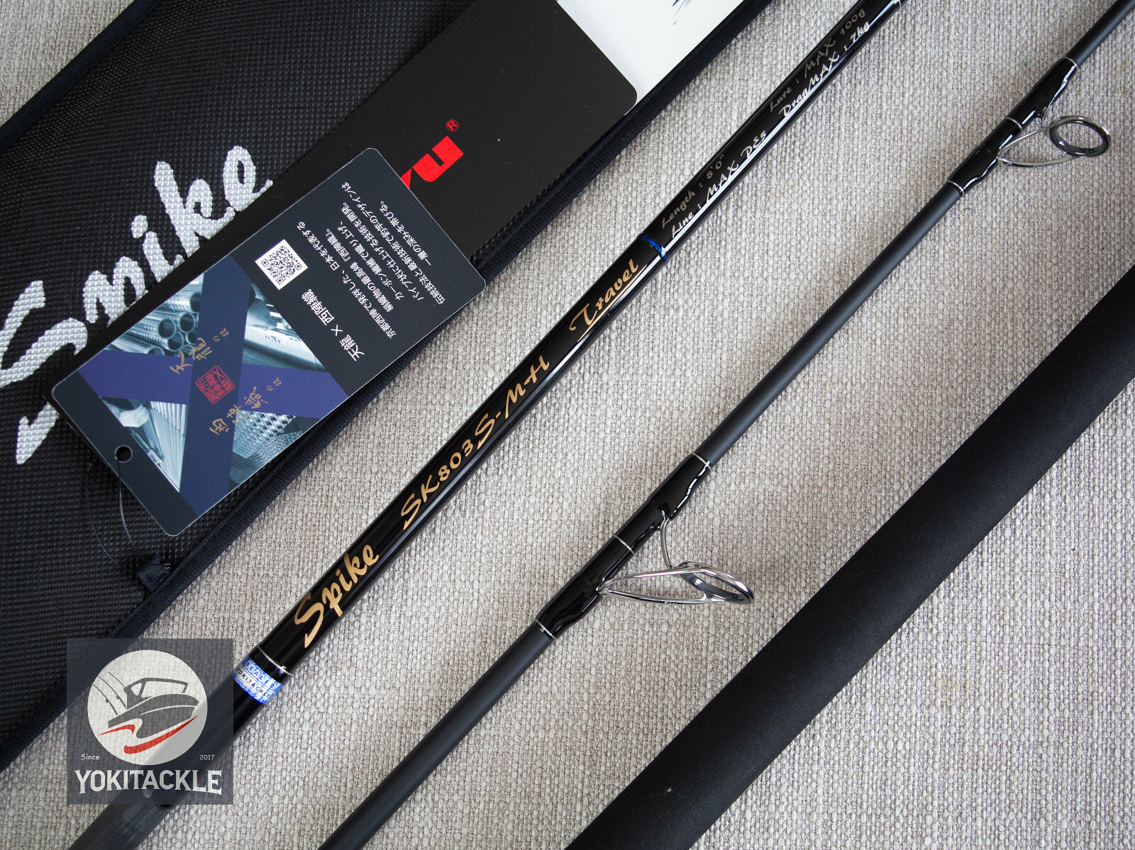 Tenryu Spike Travel SK803S-MH Spinning Rod Shipping from JAPAN