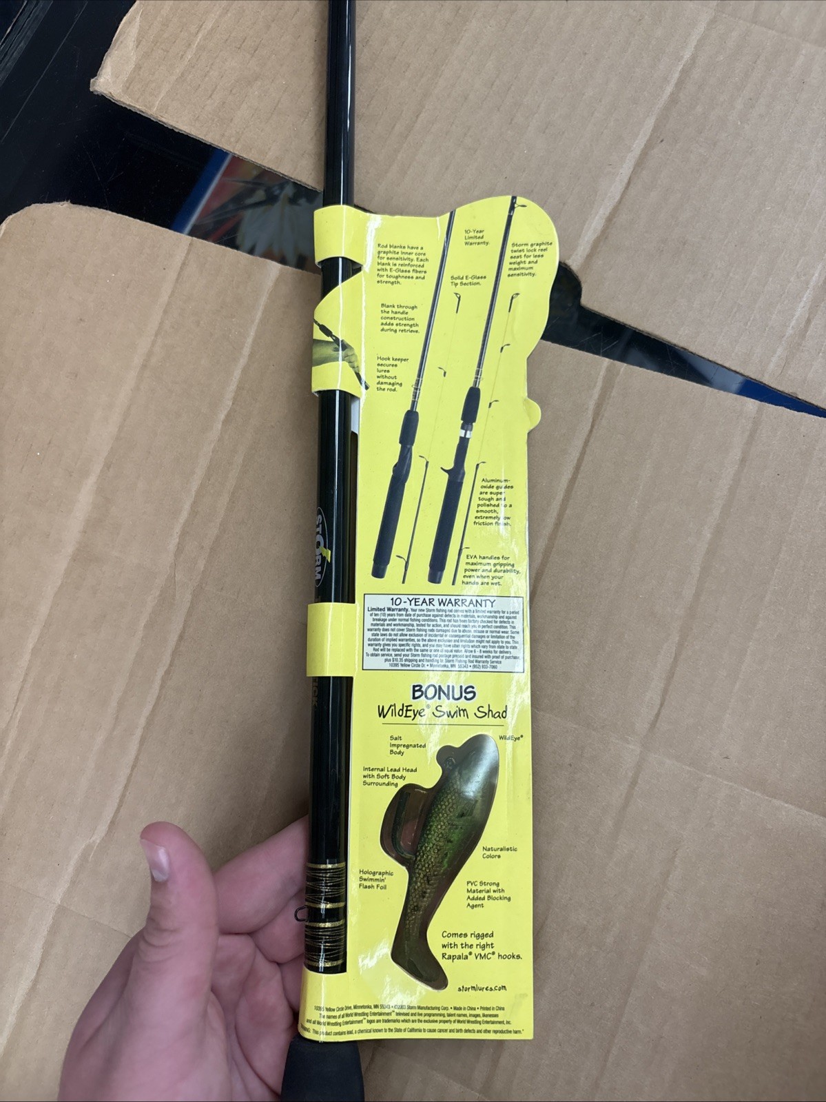 Storm Thunderstick ST20TR66M1 6’6 Fishing Rod 1 Piece