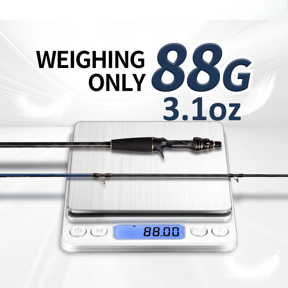 Casting Jigging Rod 1.7M 1.75M Hard Power Jigging Rod Powerful Titanium Tip Rod