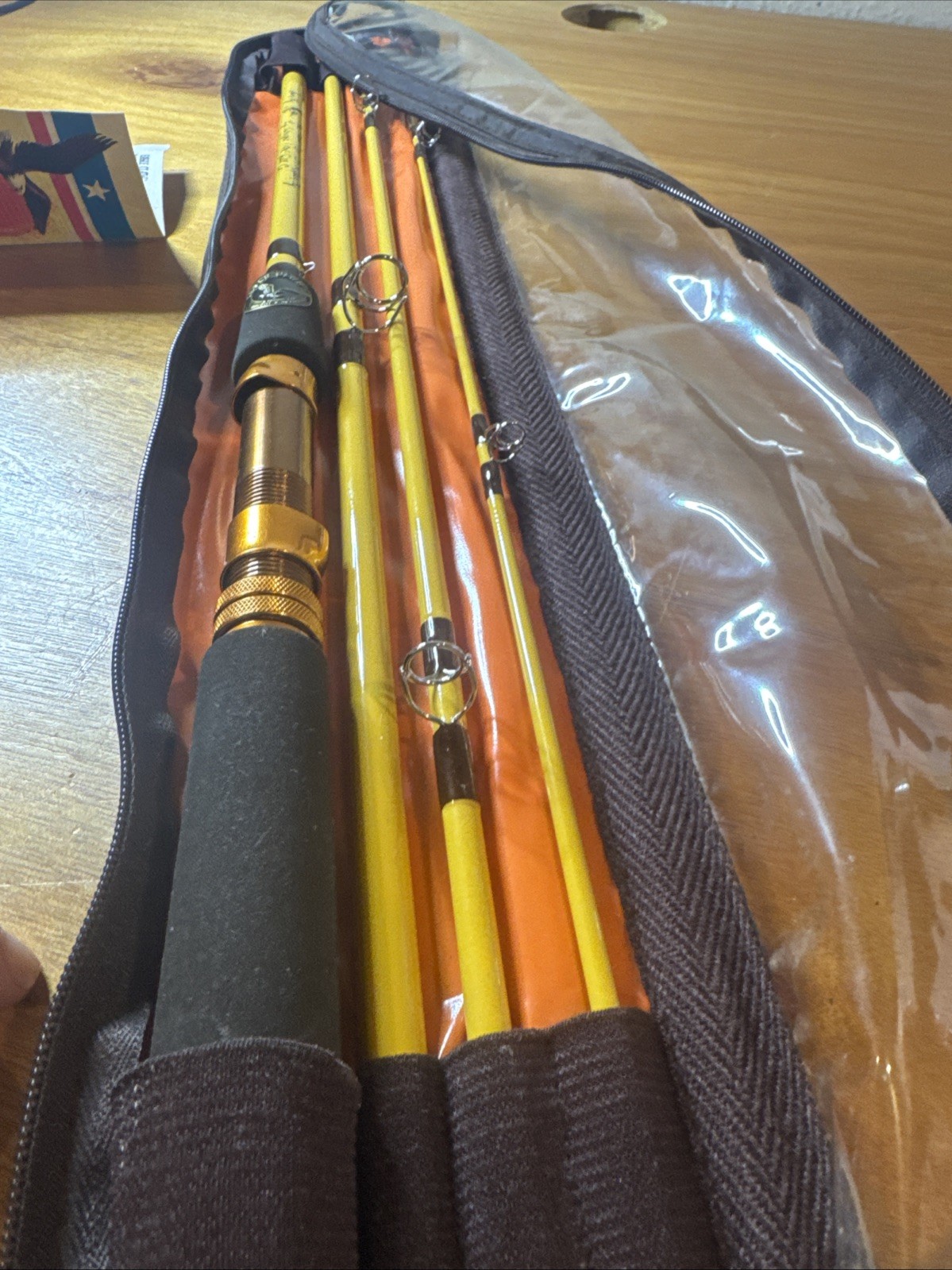 EAGLE CLAW Pack It Rod Spin /Fly 7’6″ 4Pc Medium #PK601-76 Great Condition. NEW