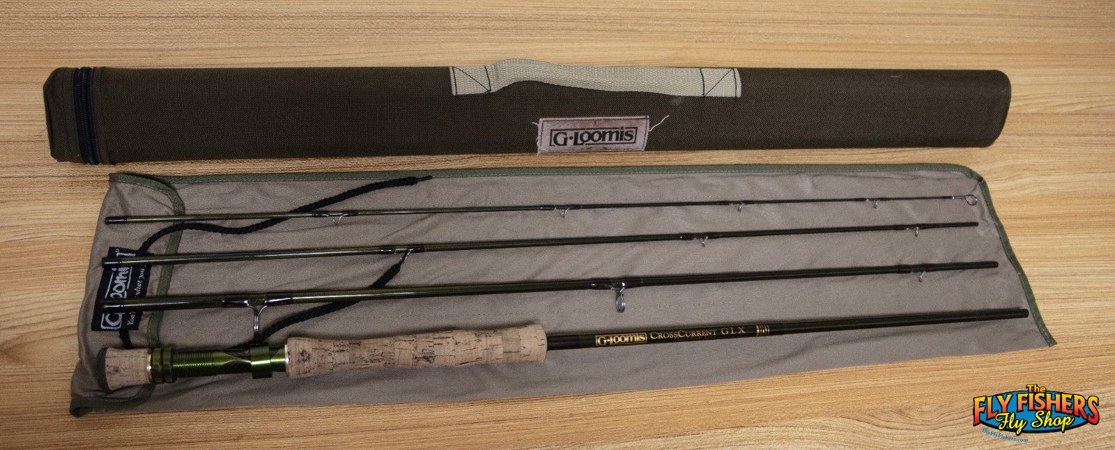 G.Loomis CrossCurrent GLX 9wt 9’0″ 4 Piece Fly Fishing Rod