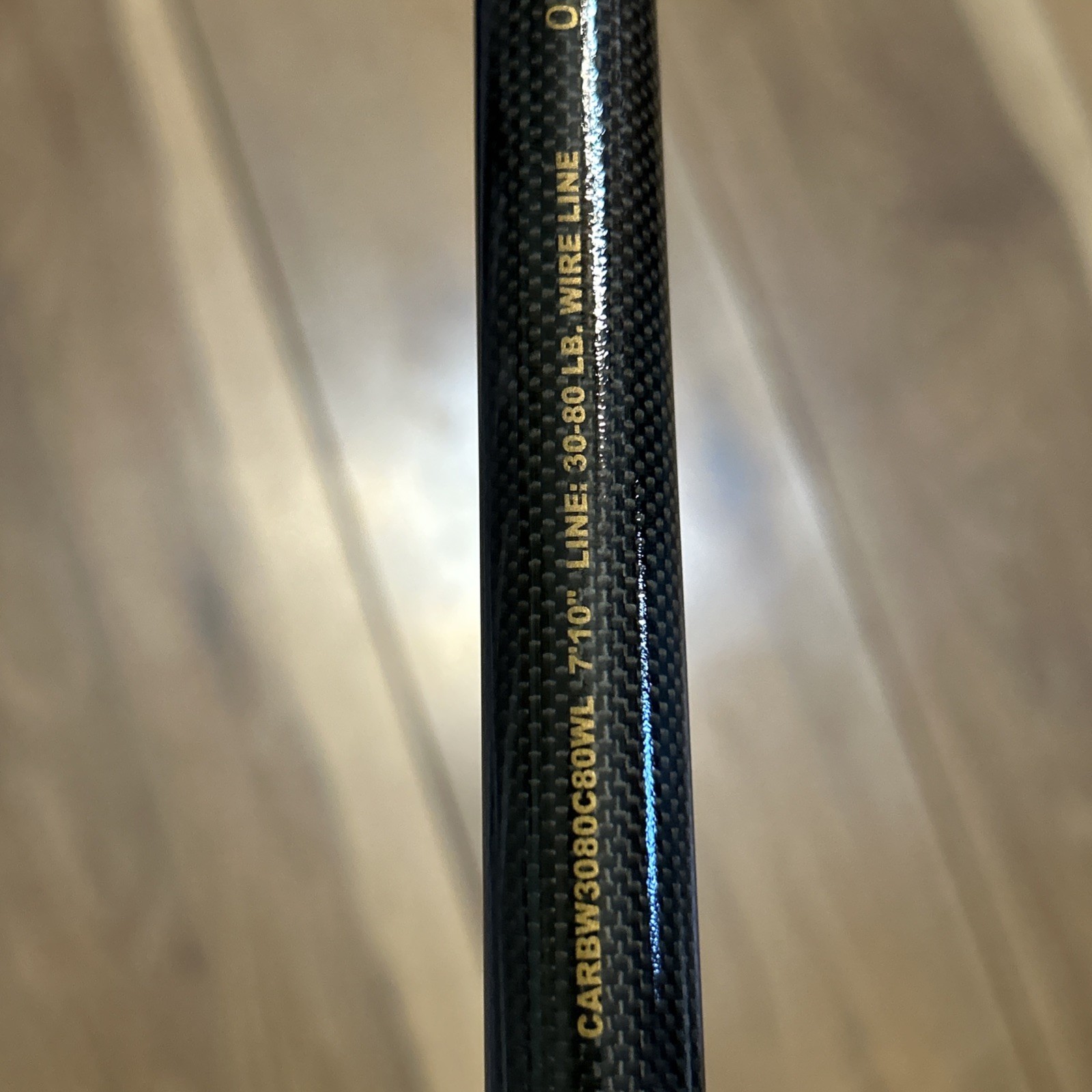 Penn Carnage Bluewater CARBW3080C80WL 7’10” 30-80lb Wire Line Rod