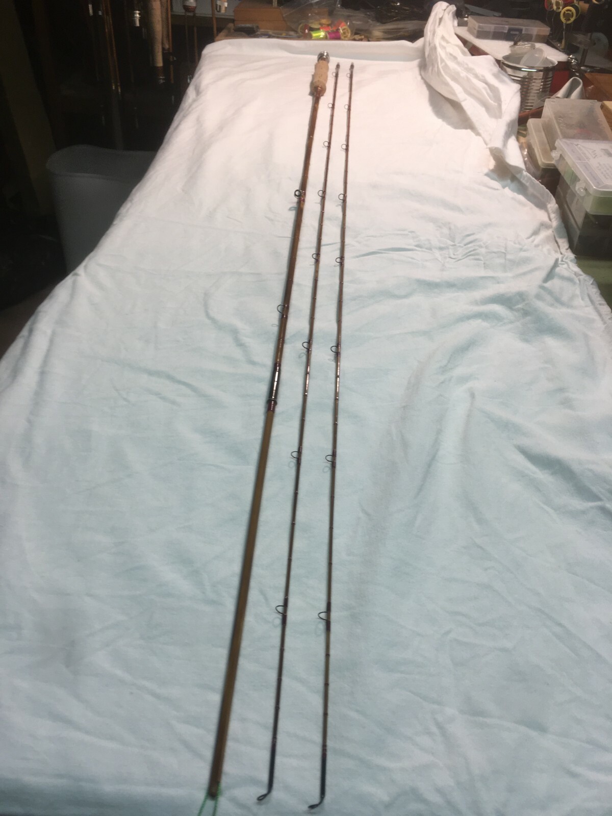 Fly Rod bamboo type brembo 7’9” linea 4#5 .(2TIP)