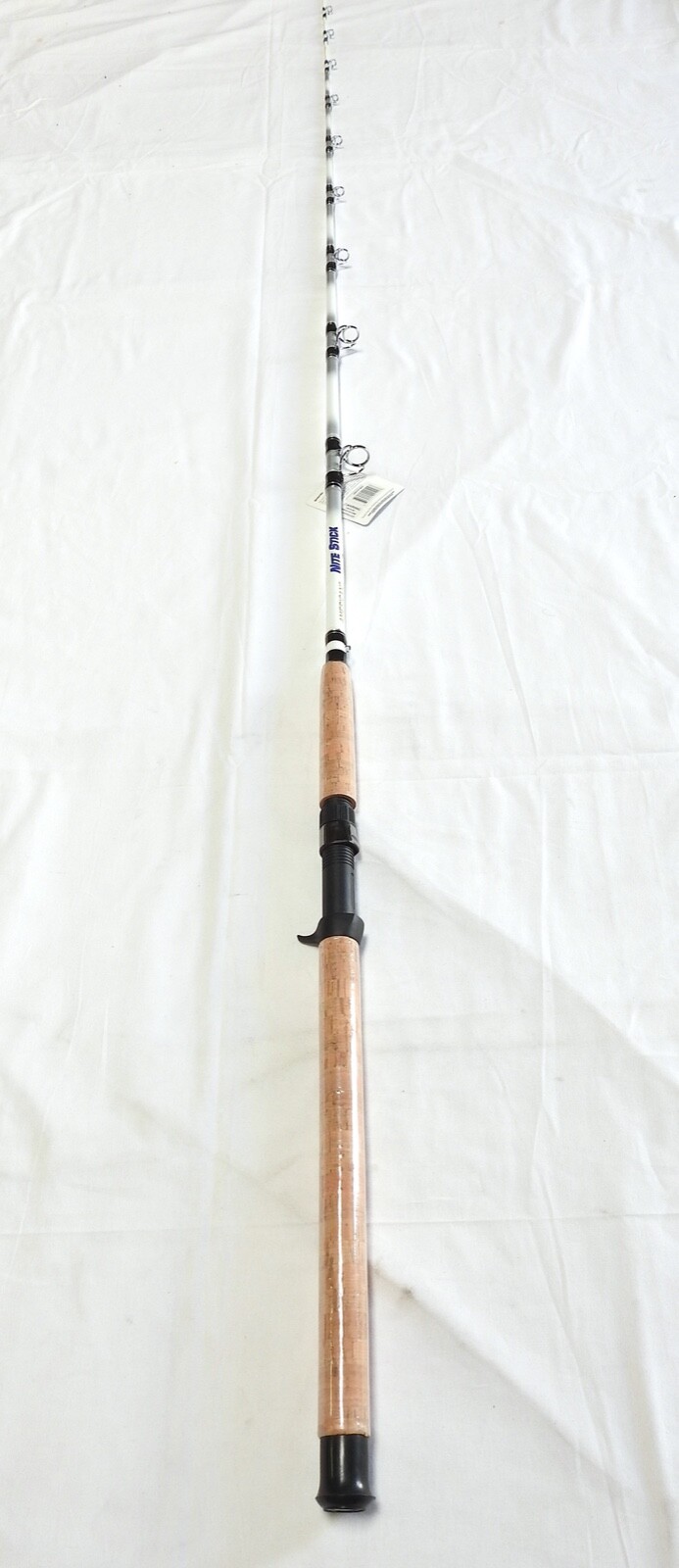 Pro Catfish Casting Rod 7′ 1pc Cork Handle Glow Tip