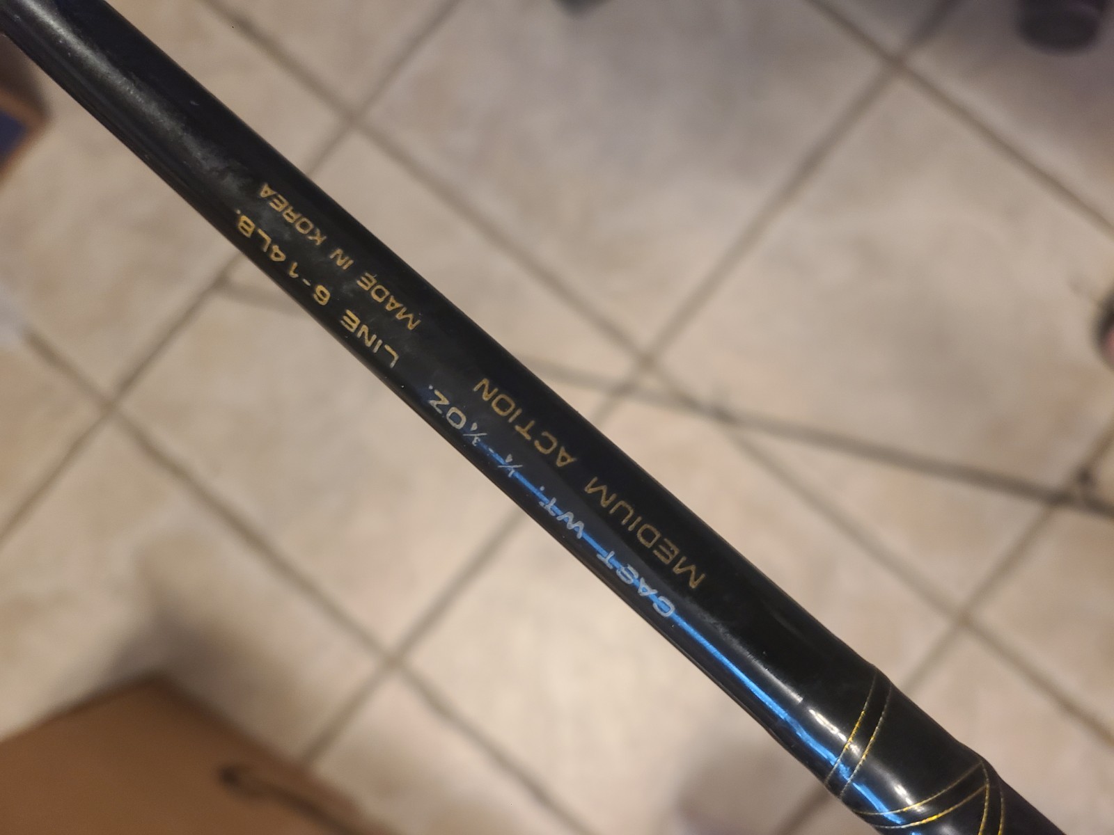 Vintage Daiwa Strike Force SF 12 2pc Ultra Light Medium Action 5.5′ Fishing Rod
