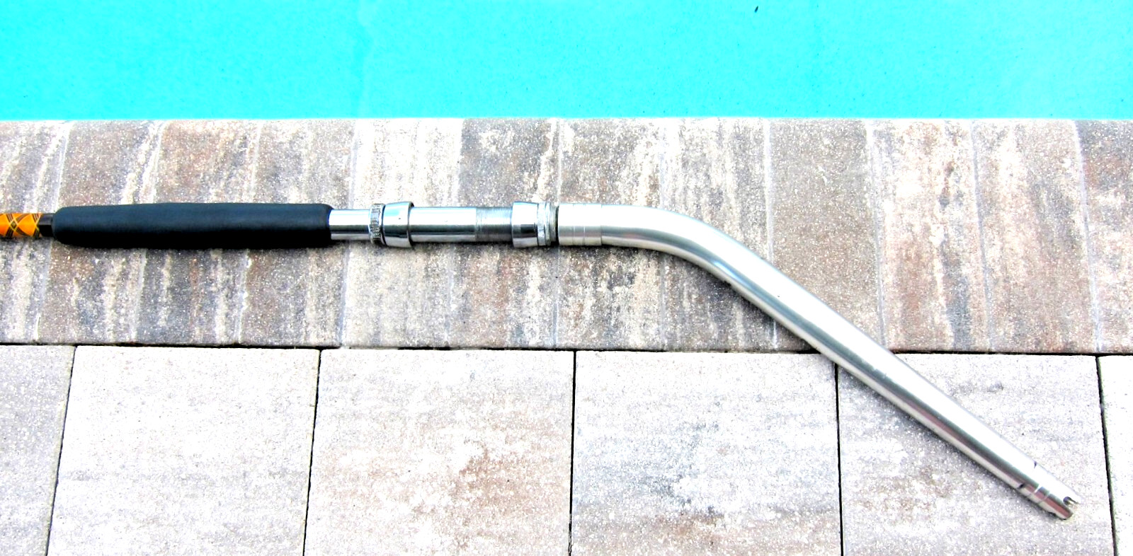 Vintage Custom Big-Game Trolling Rod:TYCOON FIN-NOR Roller Guide:7’5″;200-500lb2