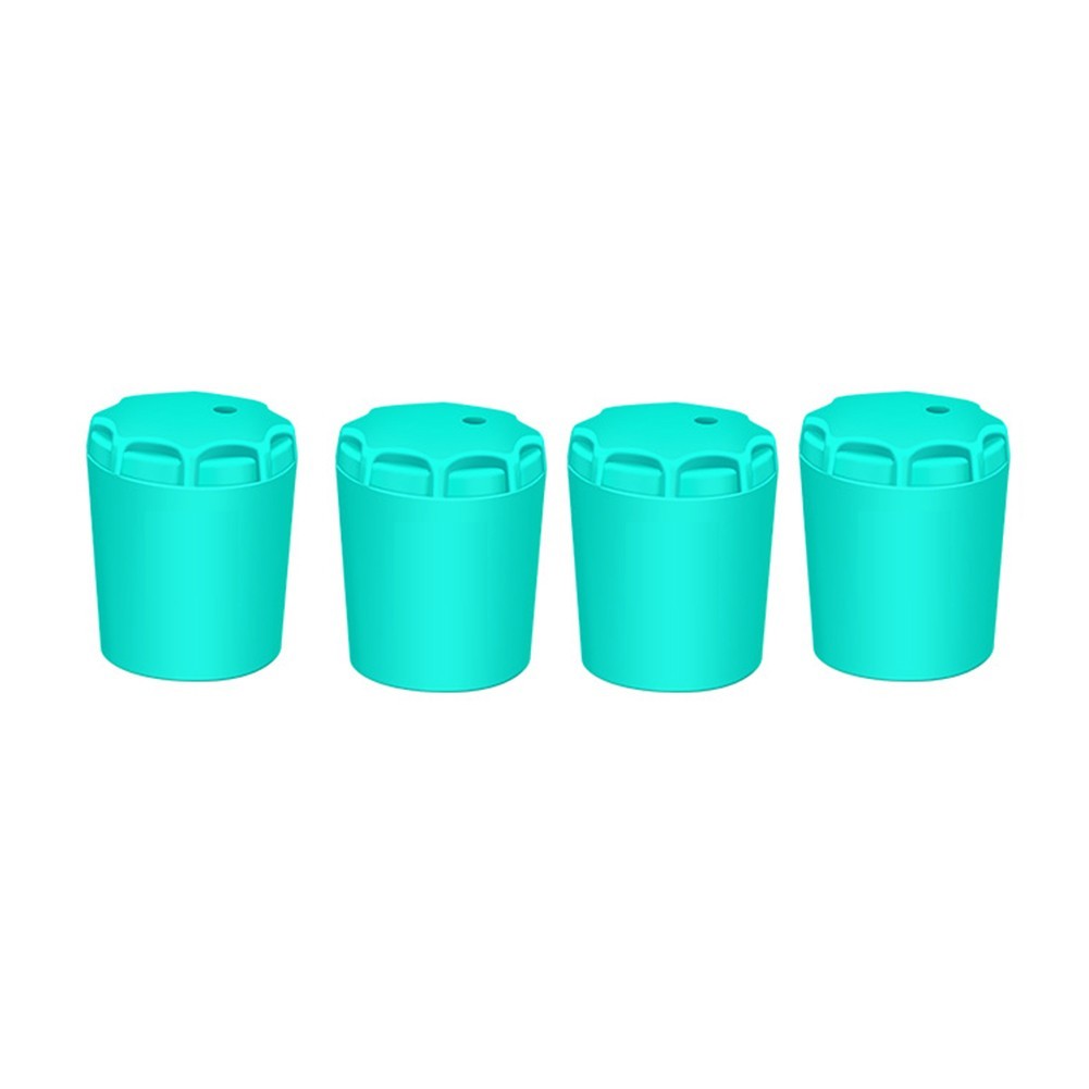 4Pcs Silicone Fishing Rod End Cap Protector Plug-Tail Handle Protective Case New