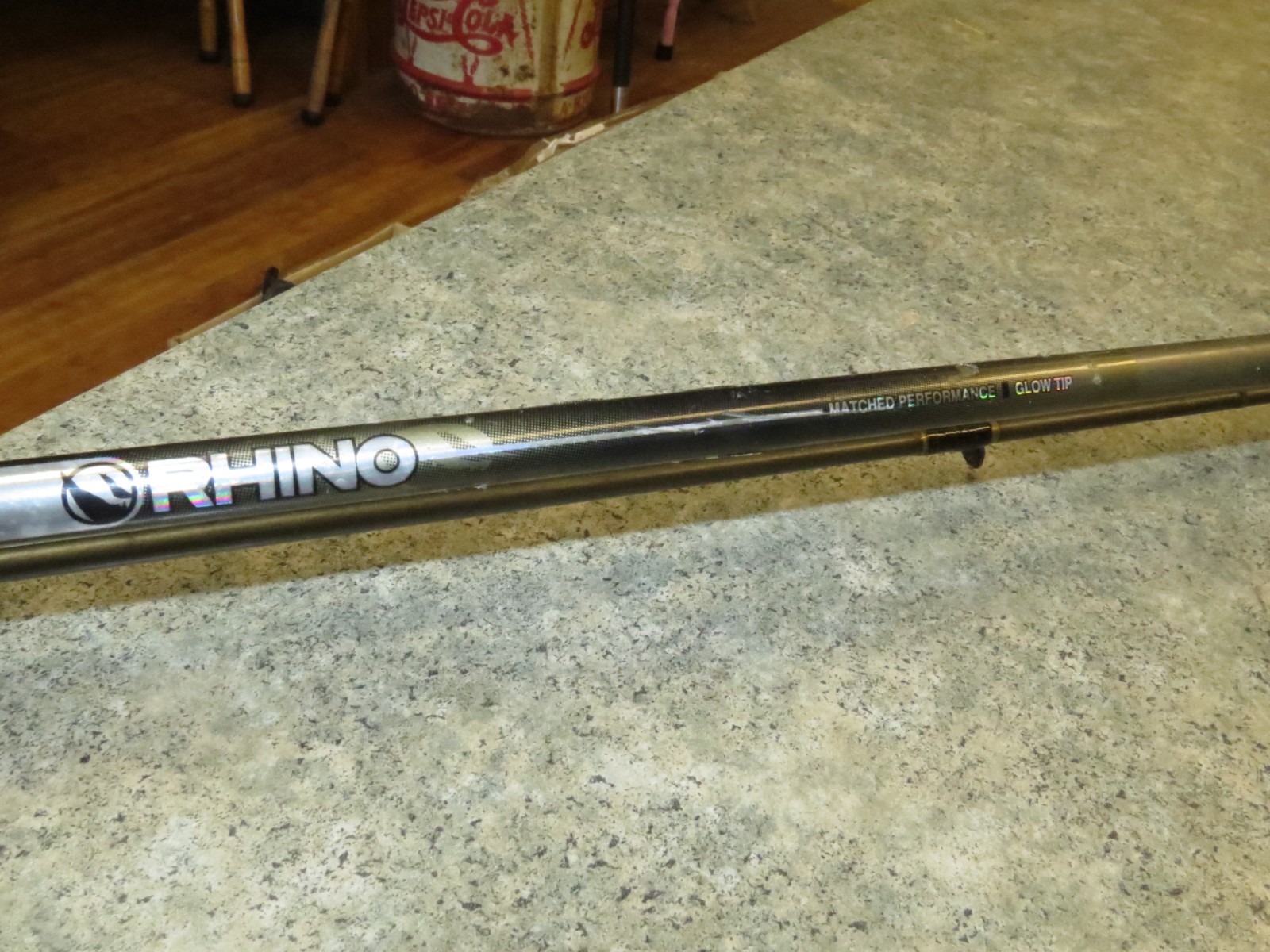 Rhino Titanium RRS662M 6′ 6″ 2pc Medium/ Action Casting Rod