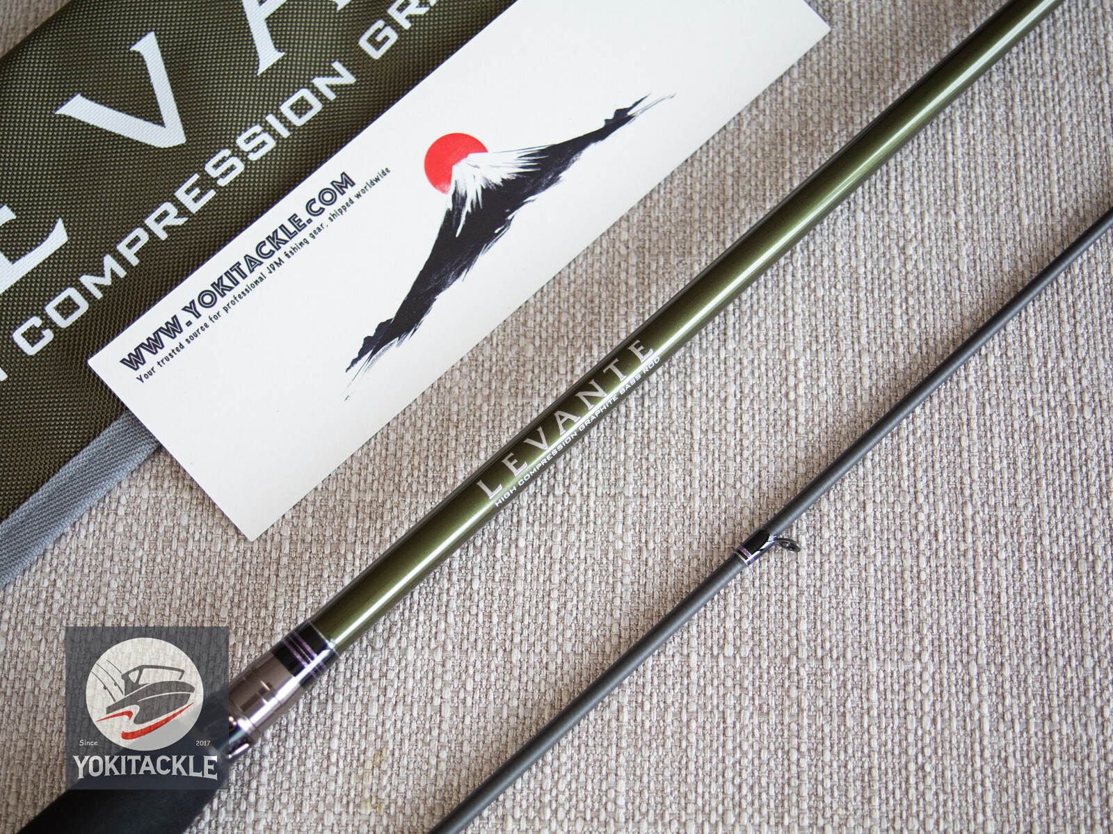 Megabass LEVANTE JP F3-611LVS 2P Spinning Rod Shipping from JAPAN