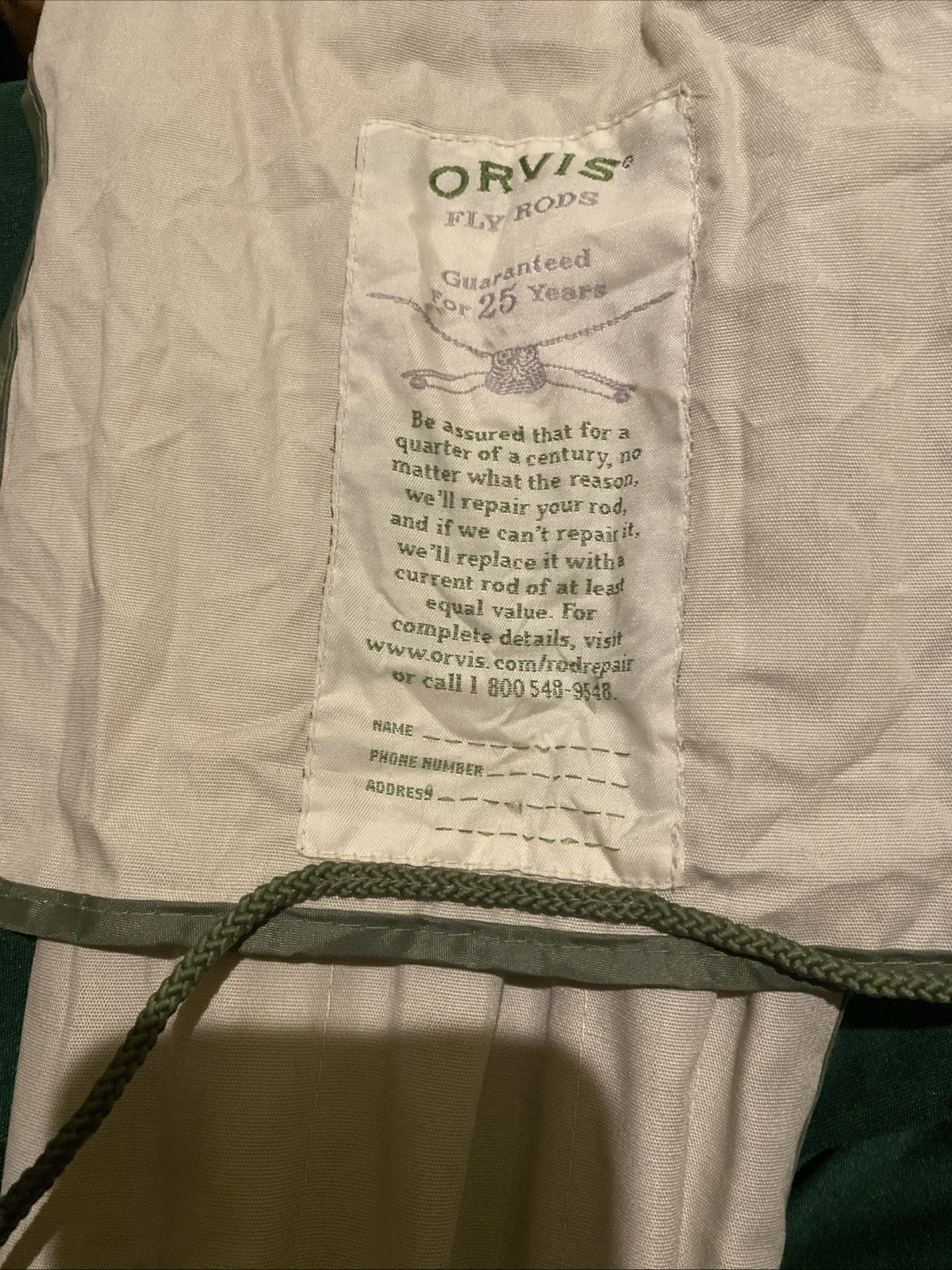 ORVIS ZG ) HeLios 911-4 pc Tip Flex fly rod and metal tube