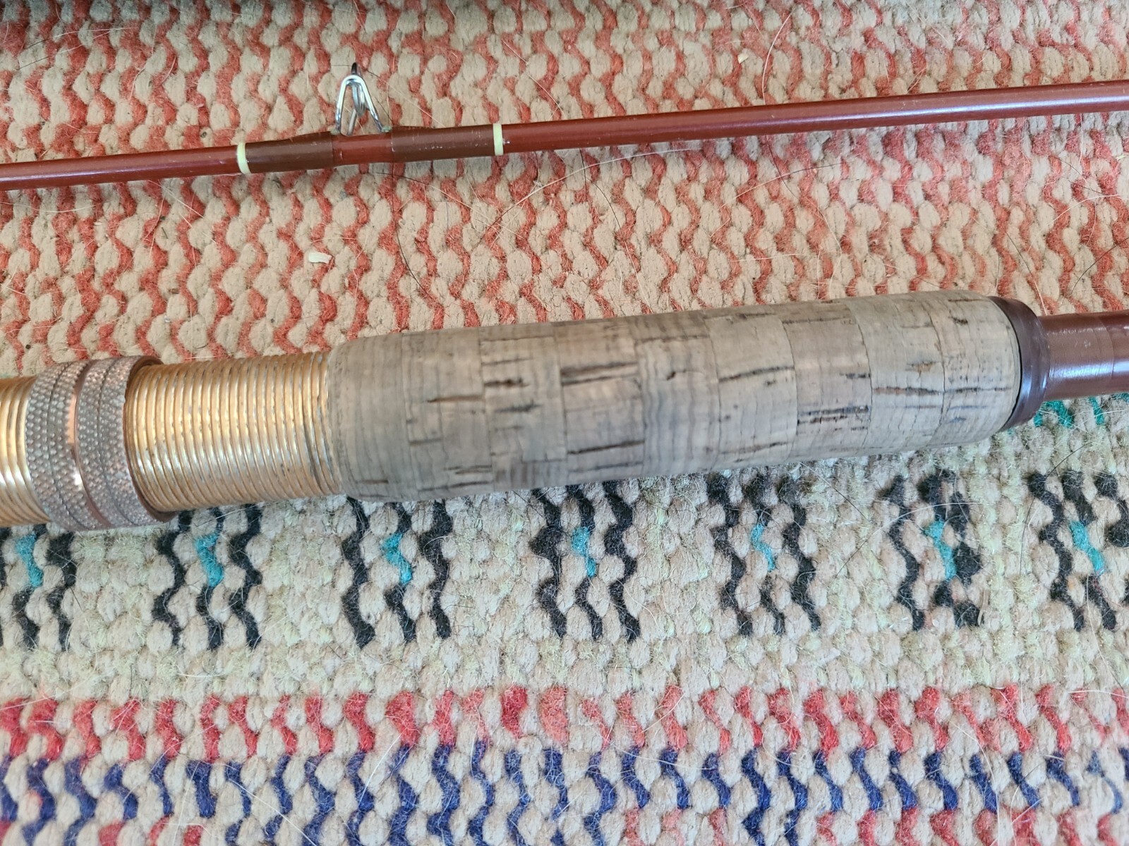 Vintage Fenwick FS85 8’6″ 8-15lb Spinning Rod & Plastic Carrying Case