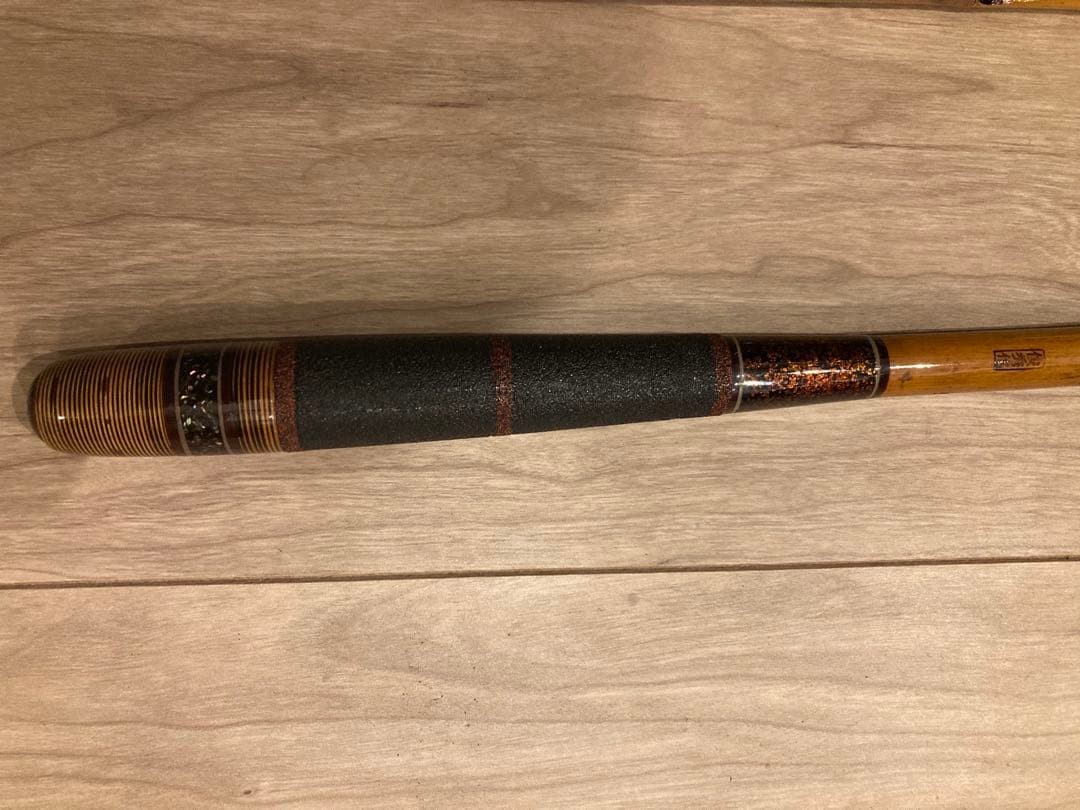 Toshishu Herabuna Fishing Rod 10.5 Shaku Bamboo, Used, Well Maintained