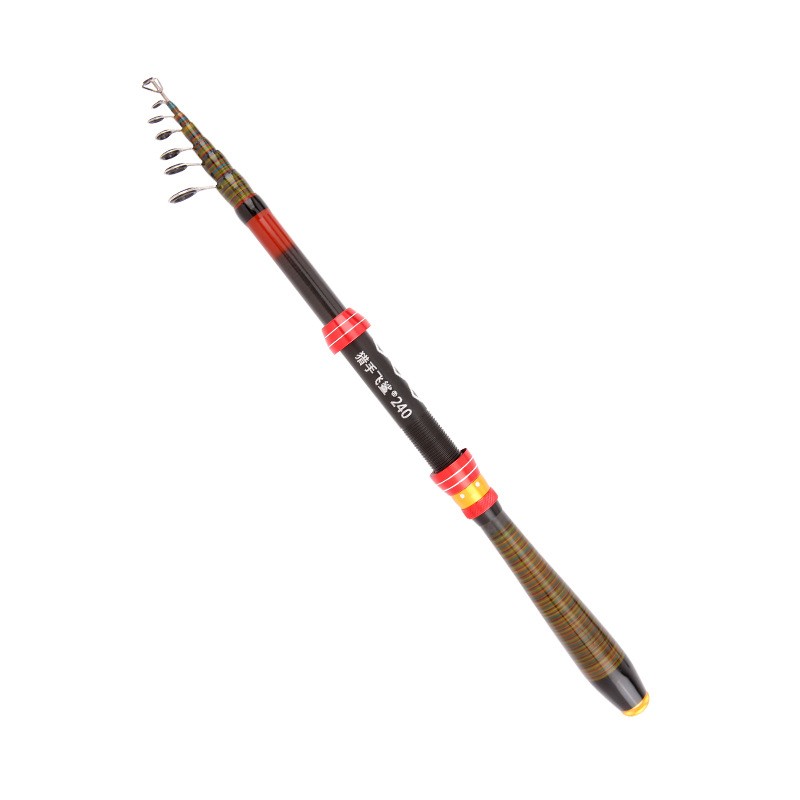 Telescopic Fishing Rods Spinning Casting Rod Carbon Fiber Rod Bass Ultra Light