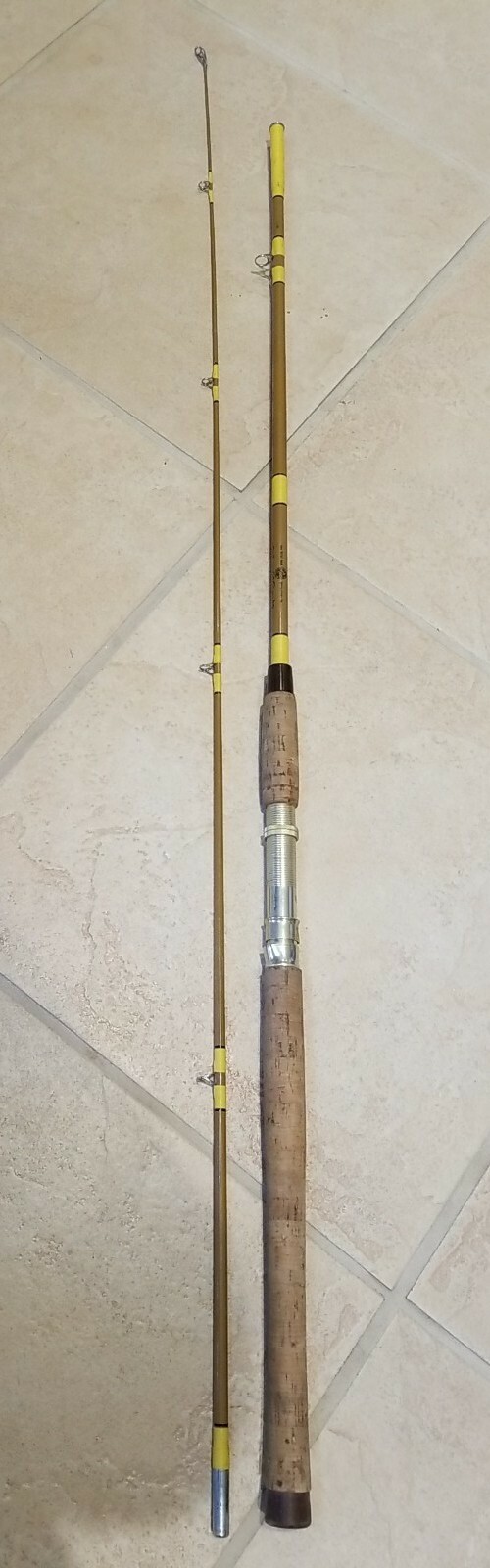 RARE St. Croix Ocean/ Salmon/Trolling Conventional Rod. USA 12SS-80 8′ LONG