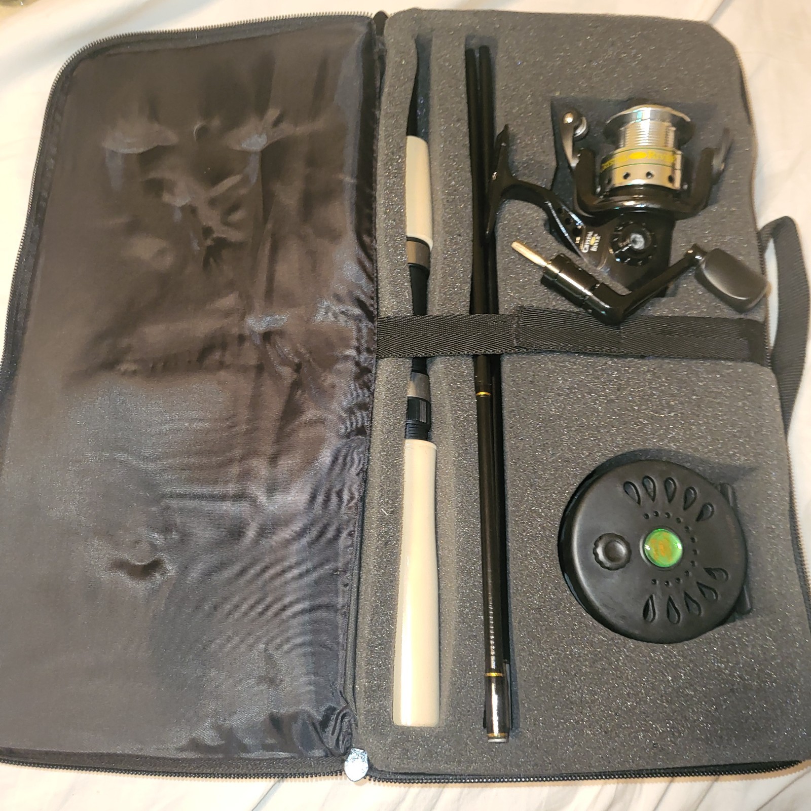 Crystal River Executive Pack Travel Kit Spin/Fly Rod with Reels CR/EP 003A