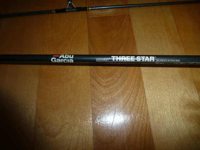 Vintage Fishing Rod Abu Garcia Conolon 3 Star Stunning Shape Rods Reels n deals